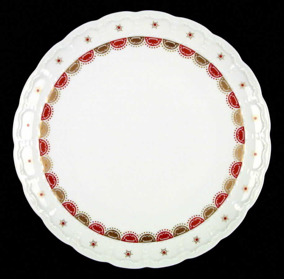 Polonaise Dinner Plate by Franconia-Krautheim & Adelburg-1