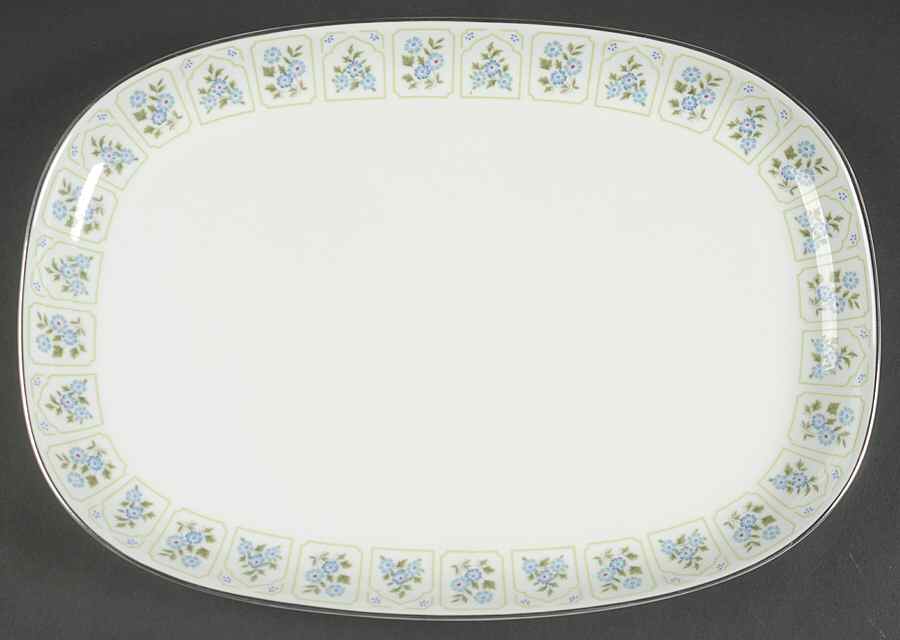Quadrille 13" Oval Serving Platter by Franconia-Krautheim & Adelburg-1