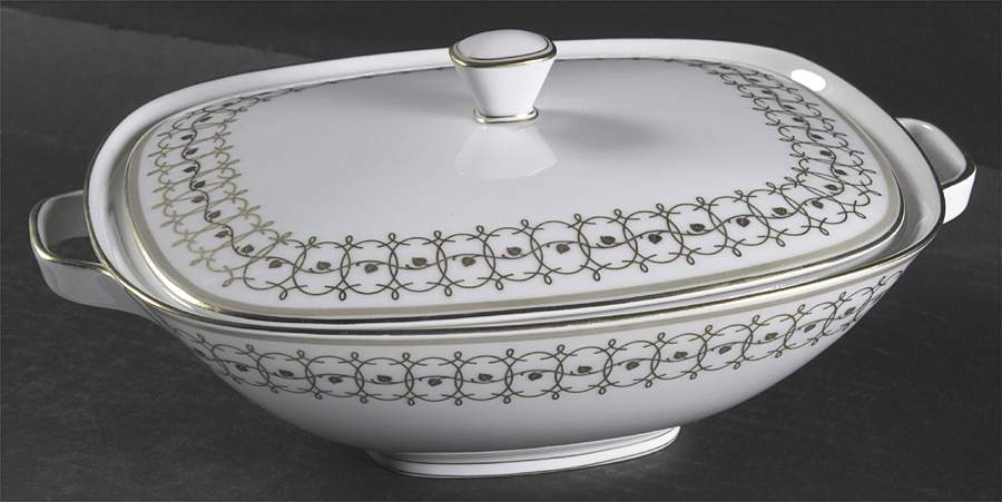 Rhythm Rectangular Covered Vegetable by Franconia-Krautheim & Adelburg-1