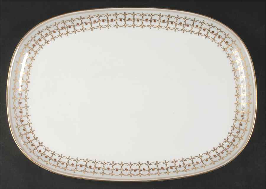 Rhythm 15" Oval Serving Platter by Franconia-Krautheim & Adelburg-1