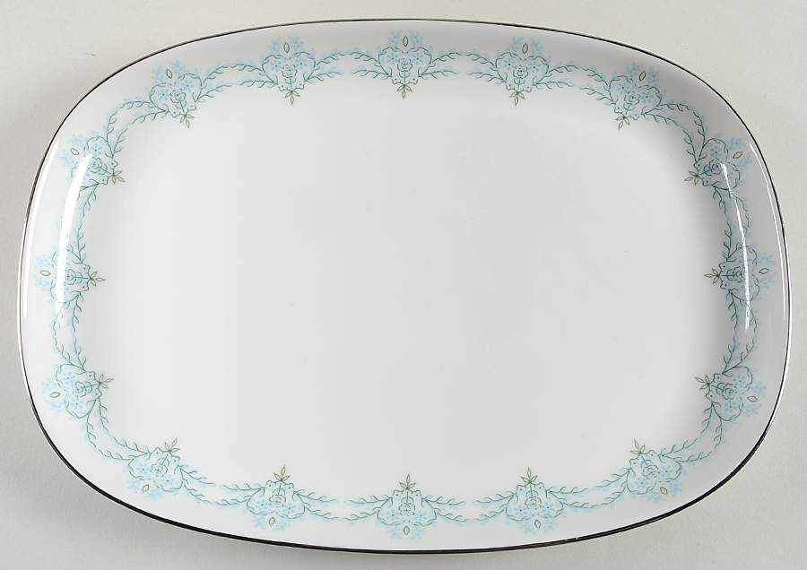 Romance 12" Oval Serving Platter by Franconia-Krautheim & Adelburg-1