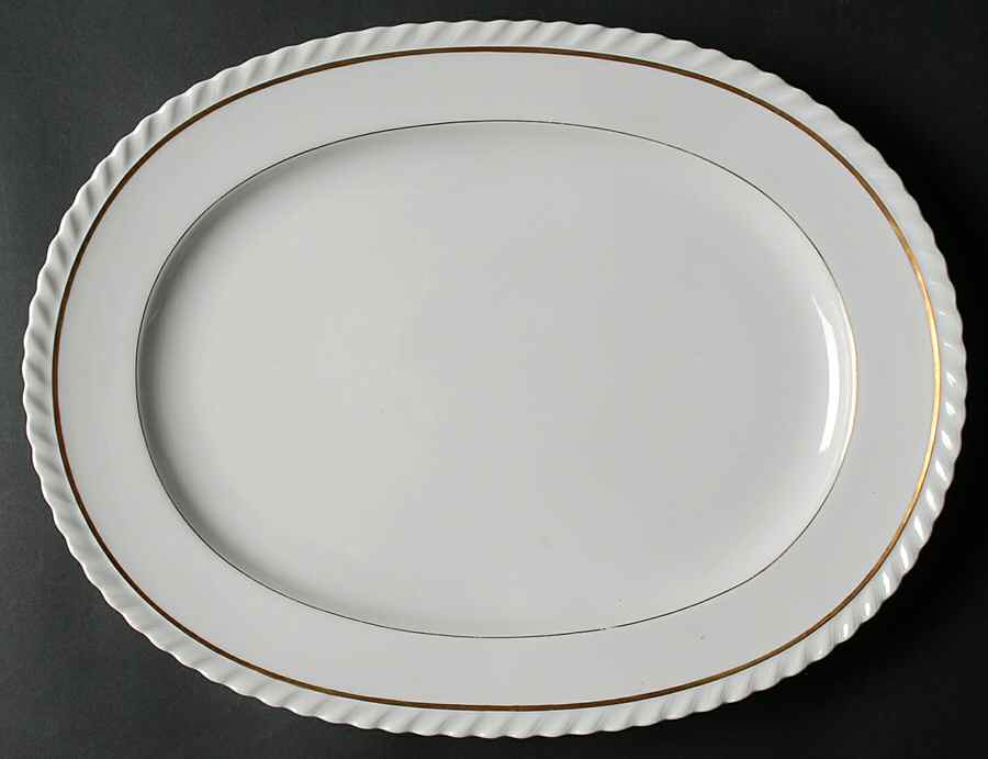 Symphony 15" Oval Serving Platter by Franconia-Krautheim & Adelburg-1