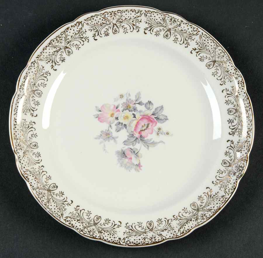 Blue Dawn Salad Plate by French Saxon-1