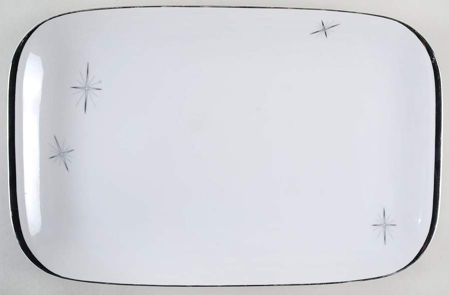 Cross Star (Square) 16" Rectangular Serving Platter by Fukagawa-1