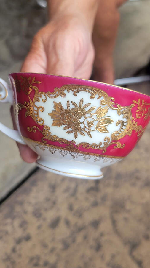 444 Footed Cup by Fukagawa-1
