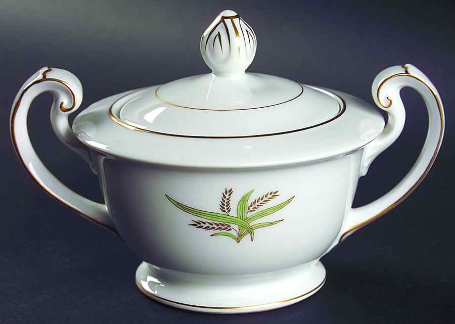 507 Sugar Bowl & Lid by Fukagawa-1