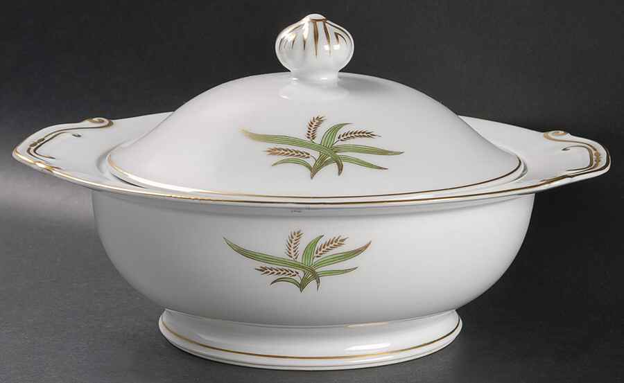 507 Round Covered Vegetable by Fukagawa-1