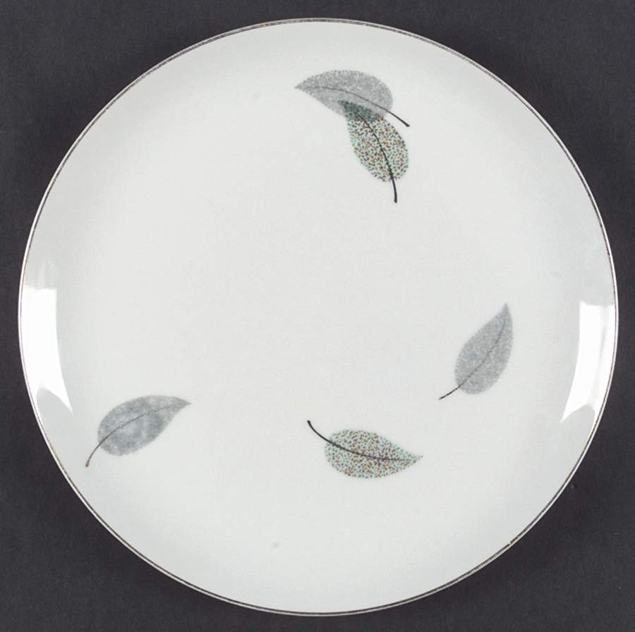 Autumn Leaves Dinner Plate by Fukagawa-1