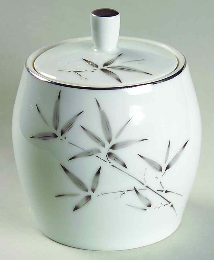 Bamboo Sugar Bowl & Lid by Fukagawa-1