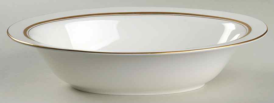 Dorset 10" Oval Vegetable Bowl by Fukagawa-1