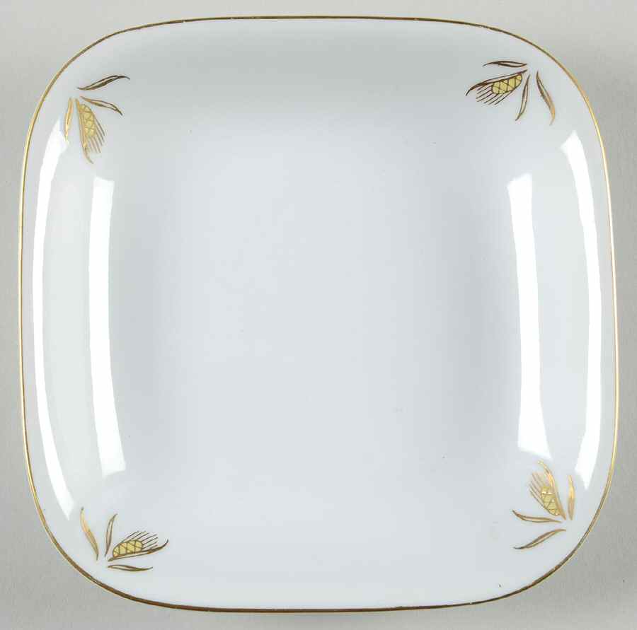 Fall Bread & Butter Plate by Fukagawa-1
