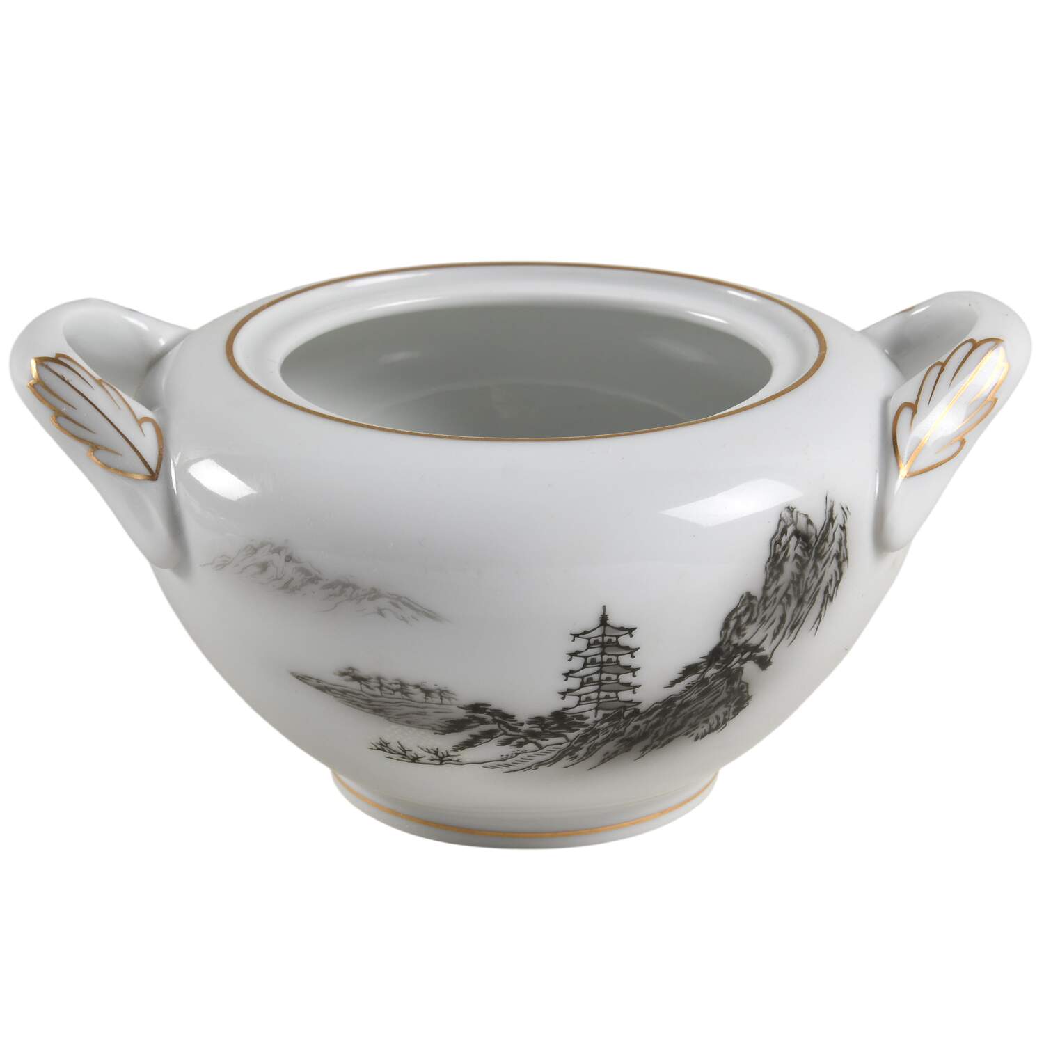 Full Crop Sugar Bowl No Lid by Fukagawa-1