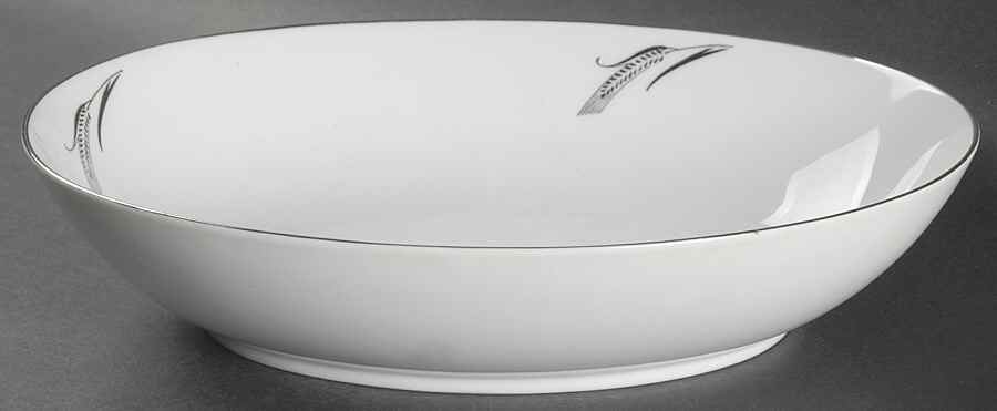 Full Crop 10" Oval Vegetable Bowl by Fukagawa-1