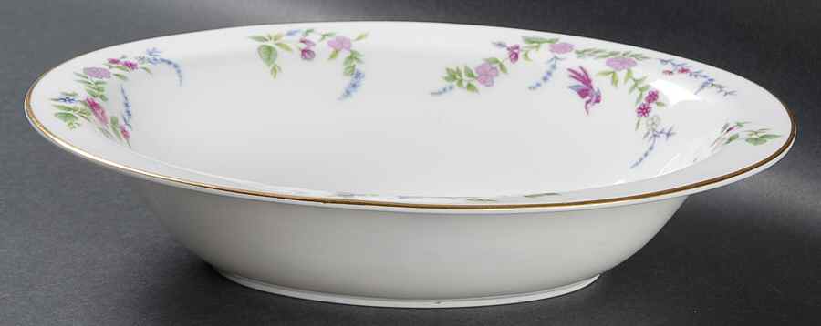 FUK3 10" Oval Vegetable Bowl by Fukagawa-1