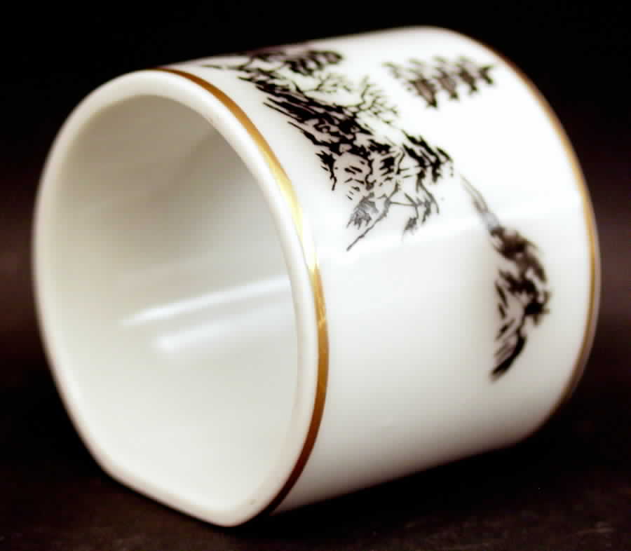 Landscape Napkin Ring by Fukagawa-1