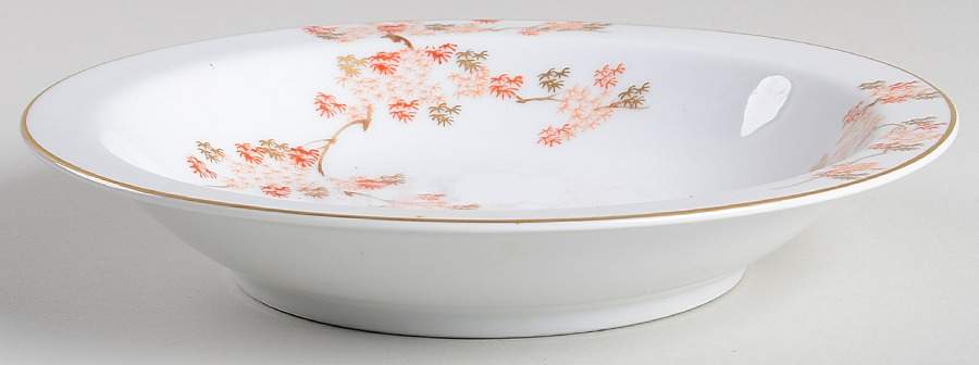 Maple (Rim) Rim Soup Bowl by Fukagawa-1