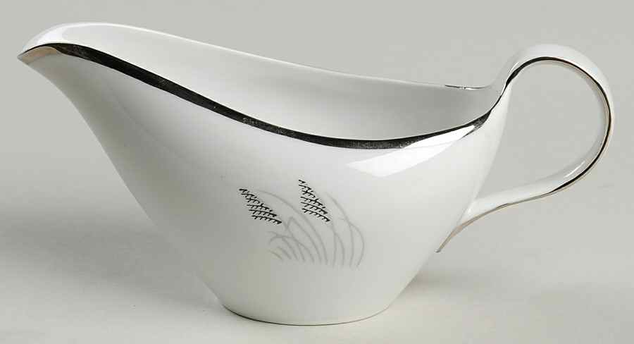 Moon Glow (Black Plant) Creamer by Fukagawa-1