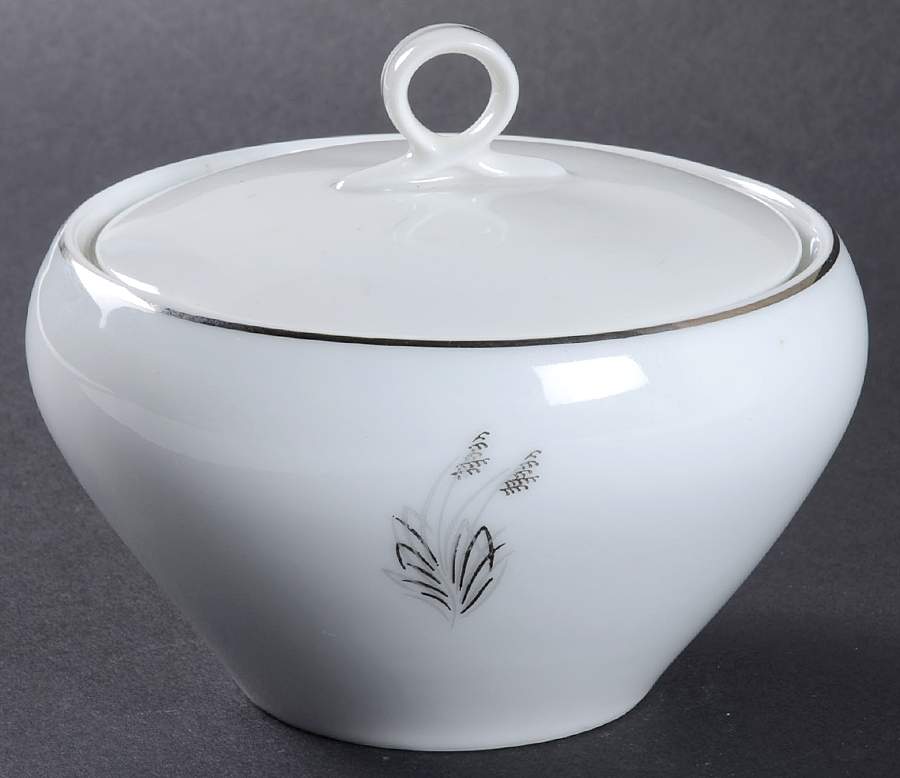 Moonlight Sugar Bowl & Lid by Fukagawa-1
