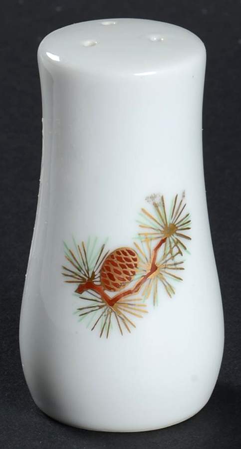Pine Cone (Coupe Shape) Pepper Shaker by Fukagawa-1