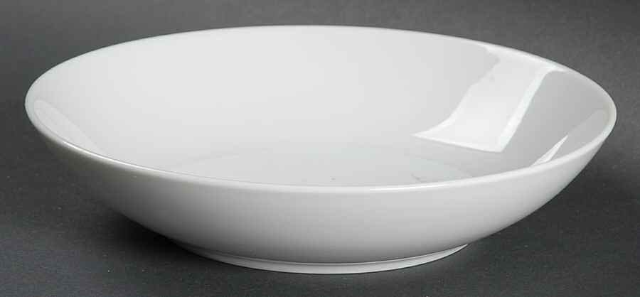 Plain White Fruit/Dessert (Sauce) Bowl by Fukagawa-1