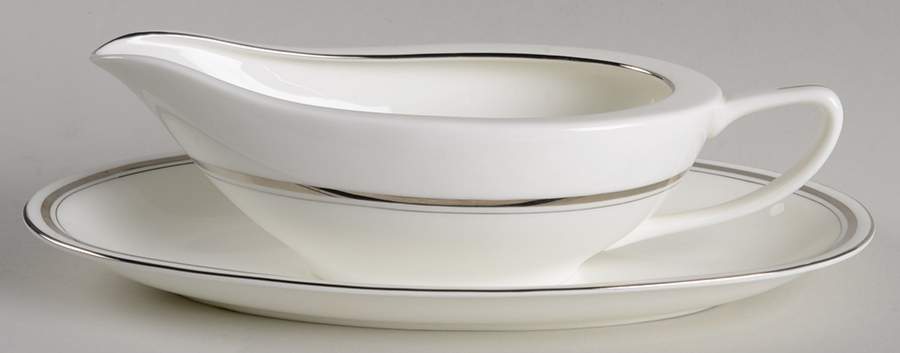Winthrop Gravy Boat & Underplate/Relish by Fukagawa-1
