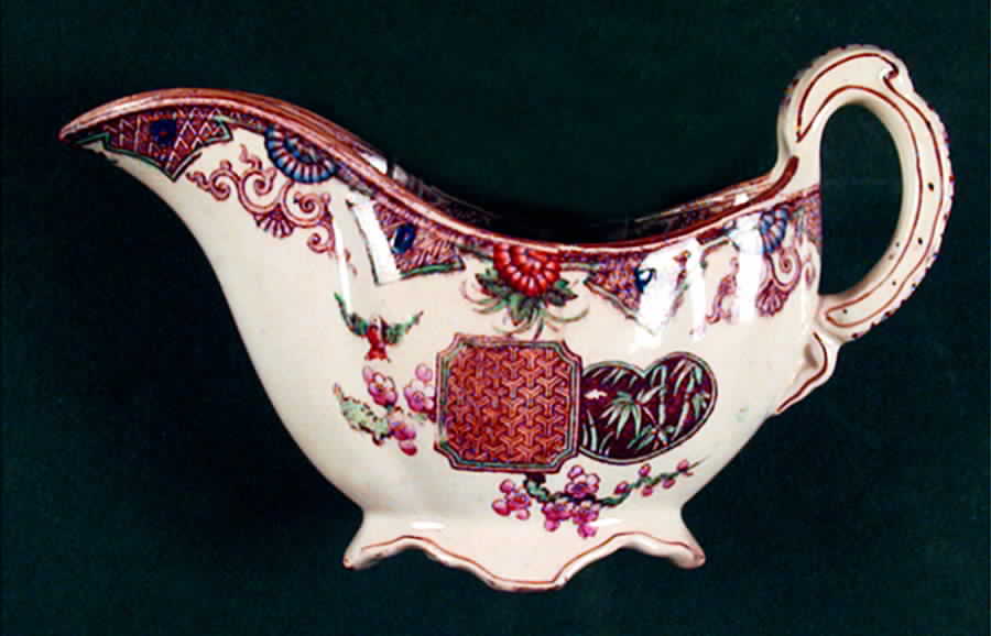 Formosa Brown Multicolor Gravy Boat by Furnivals-1