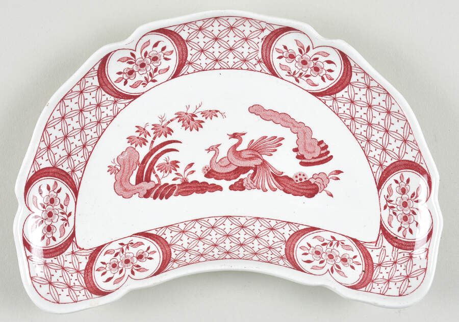 Old Chelsea Pink Salad Plate by Furnivals-1