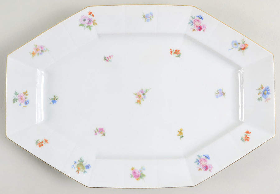 FUR4 14" Oval Serving Platter by Furstenberg-1