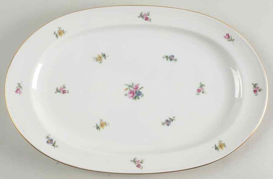 Millefleur 12" Oval Serving Platter by Furstenberg-1