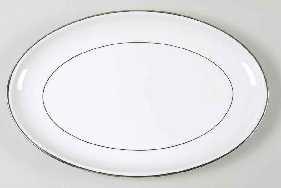 Silverdale 15" Oval Serving Platter by Furstenberg-1