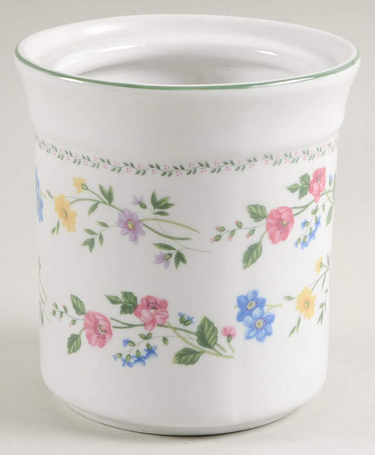 English Garden (225-225a, White Background) Small Canister No Lid by Farberware-1