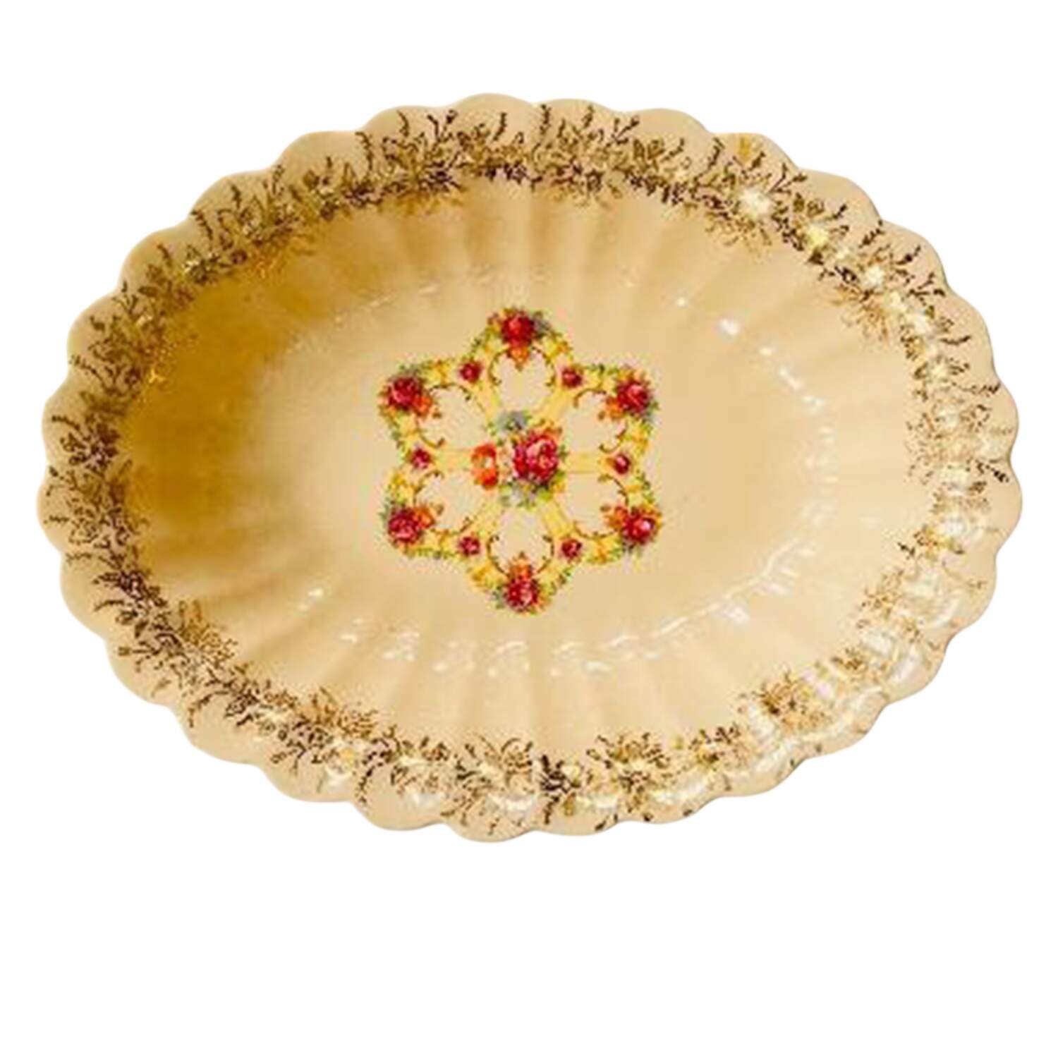 FLW1 9" Oval Vegetable Bowl by Franklinware-1