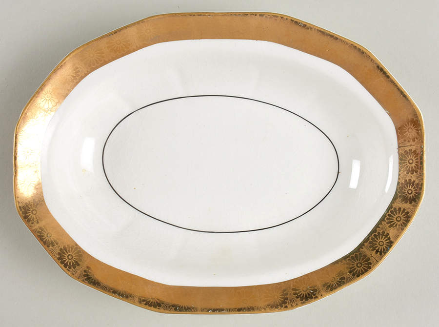 FC32 Relish/Gravy Underplate by FC Co - French China-1