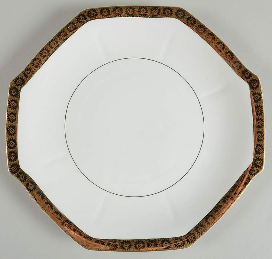 FC32 Handled Cake Plate by FC Co - French China-1
