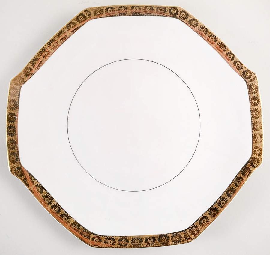 FC32 Octagonal Dinner Plate by FC Co - French China-1