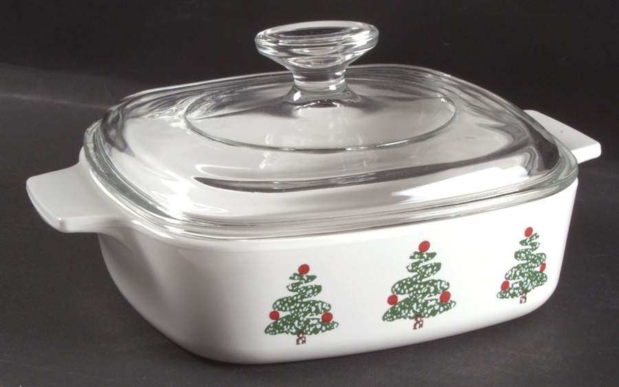 FUO5 1 Qt Square Casserole w/Glass or Plastic Lid by Furio-1