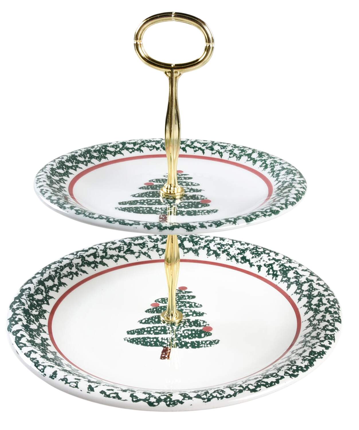 FUO5 6 5/8"-10"  2 Tiered Serving Tray (Dp, Sp) HC by Furio-1