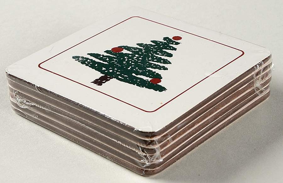 FUO5 Square Corkback Coaster - Set of 6 by Furio-1