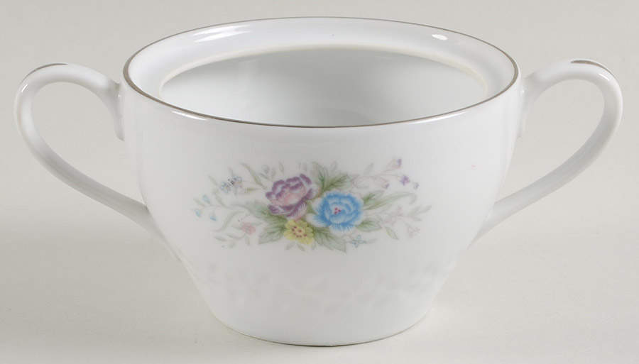 Floral Bouquet Sugar Bowl No Lid by Fine China of Japan-1