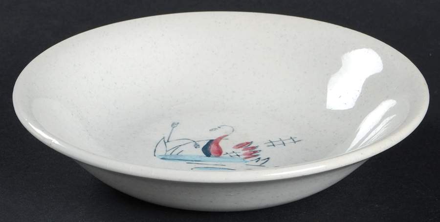 Riviera Fruit/Dessert (Sauce) Bowl by Faienceries Continentales-1