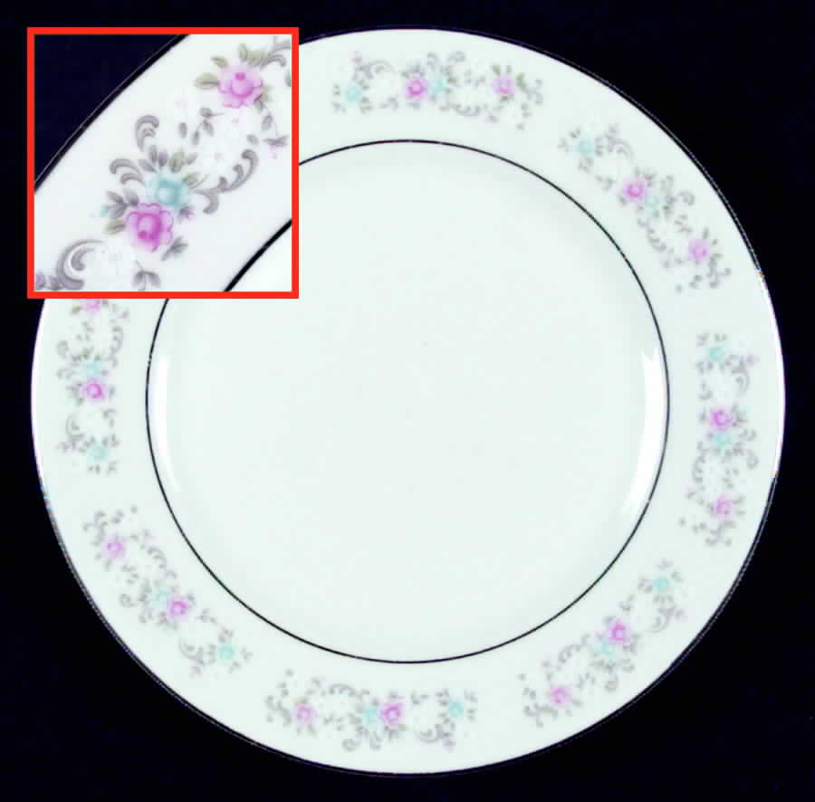 Springflower Dinner Plate by Fine China of China-1