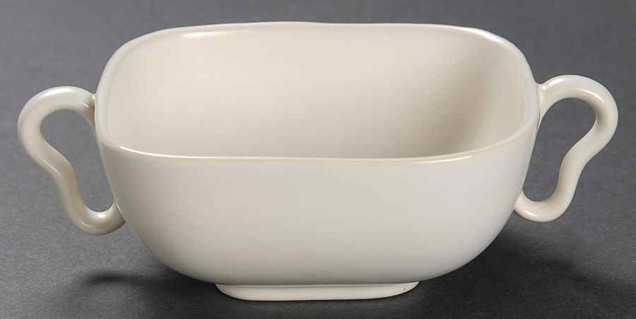 Metropolitan Ivory Flat Cream Soup Bowl by Franciscan-1