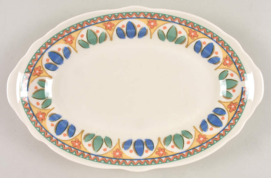 Sierra (Earthenware) 12" Oval Serving Platter by Franciscan-1