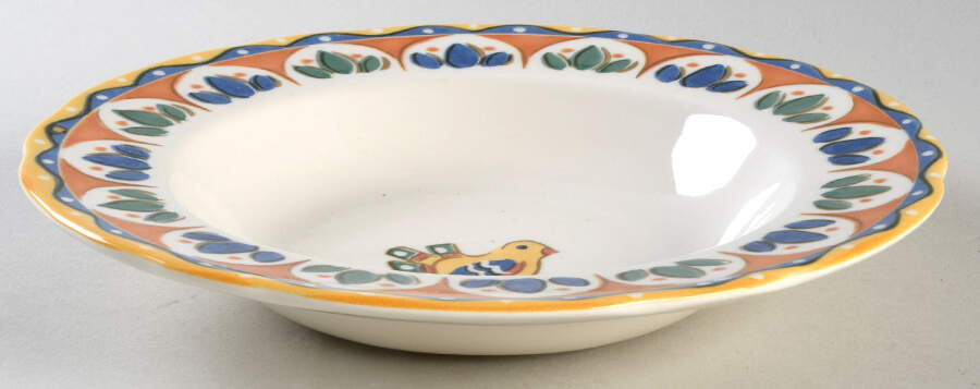 Sierra (Earthenware) Rim Soup Bowl by Franciscan-1