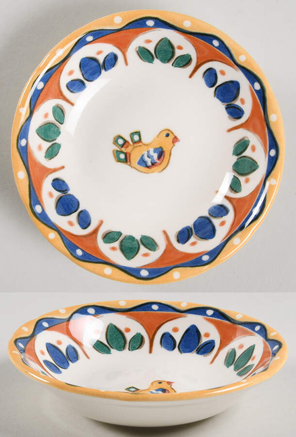 Sierra (Earthenware) Fruit/Dessert (Sauce) Bowl by Franciscan-1