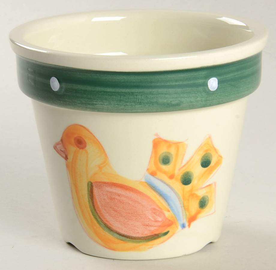 Sierra (Earthenware) Small Flower Pot No Underplate by Franciscan-1