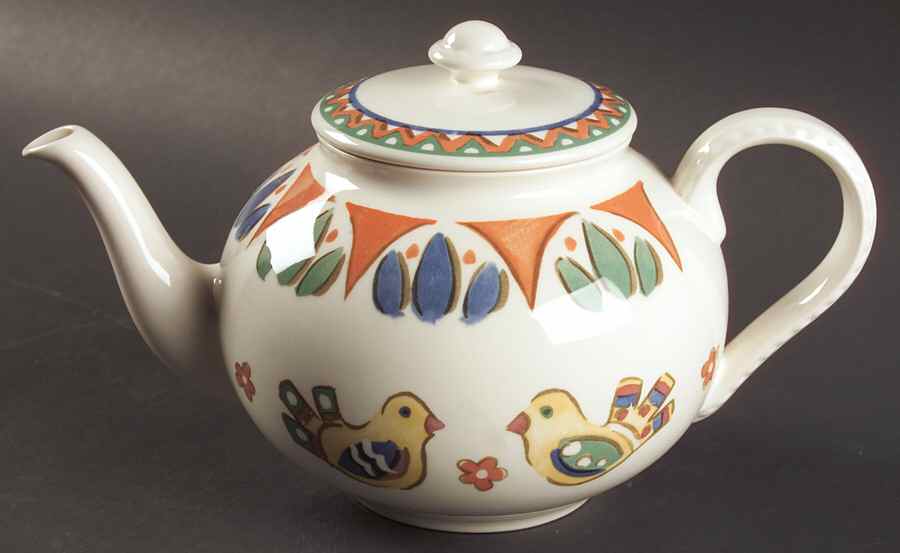 Sierra (Earthenware) Teapot & Lid by Franciscan-1