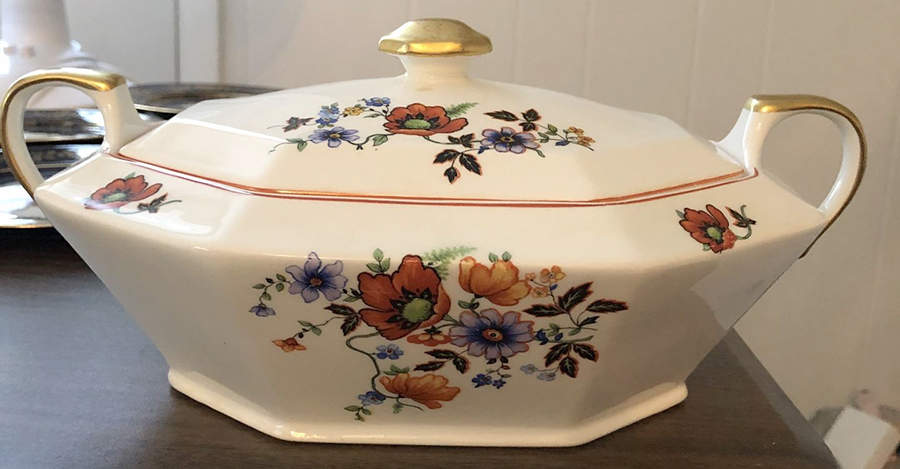 FC5 Oval Covered Vegetable by FC Co - French China-1