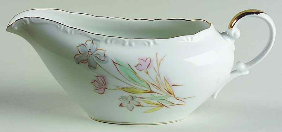 Wild Flower Gravy Boat by Fine China of Japan-1