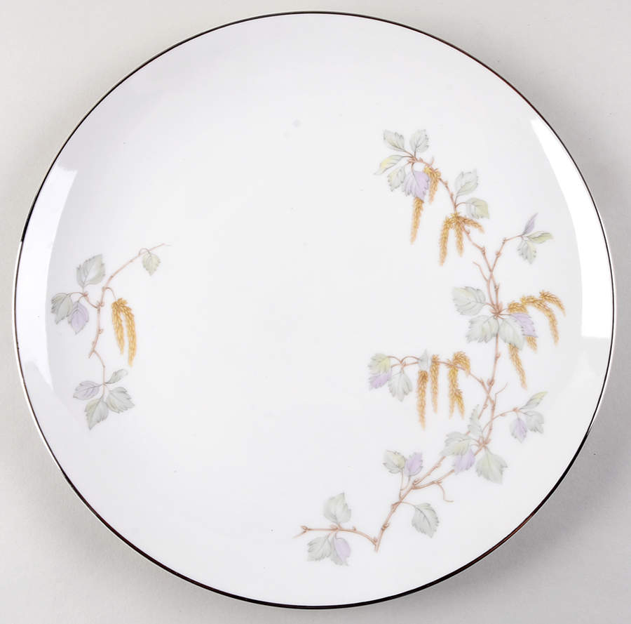 Birch Blossoms (Gold Trim) Dinner Plate by Franconia-Krautheim & Adelburg-1